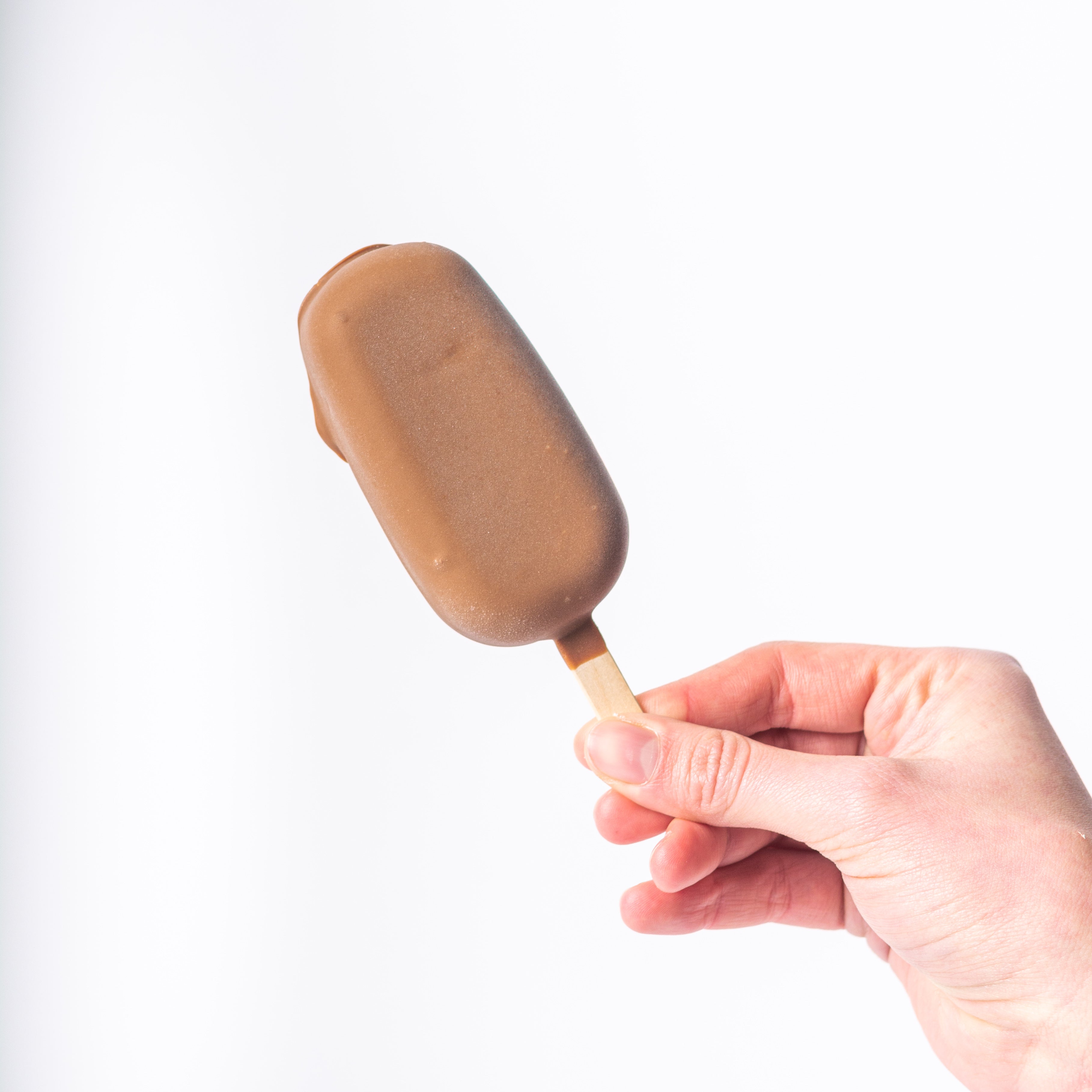Vanille frisco omhuld met melkchocolade 4 st.